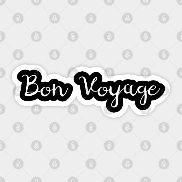 Bon voyage Sticker by Pack & Go 